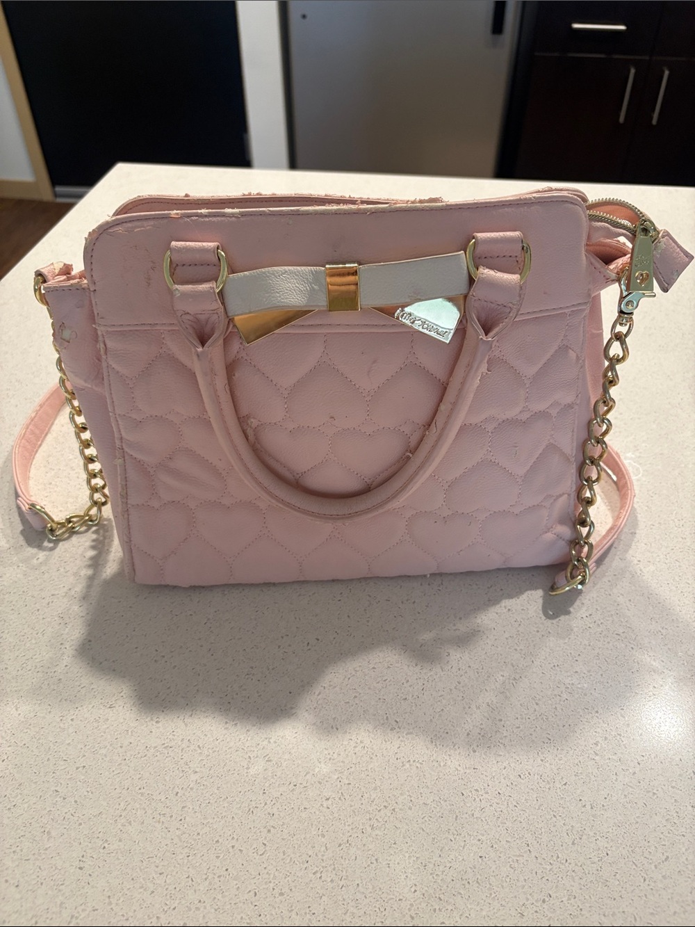 Pink Betsey Johnson Purse